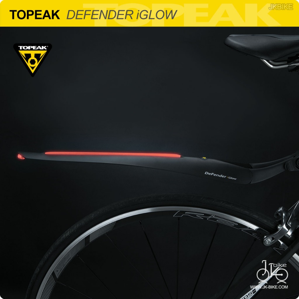 Fixation Topeak Pour Garde-boue DeFender RC11, IGlow Et RX – Tige De Selle, Noire