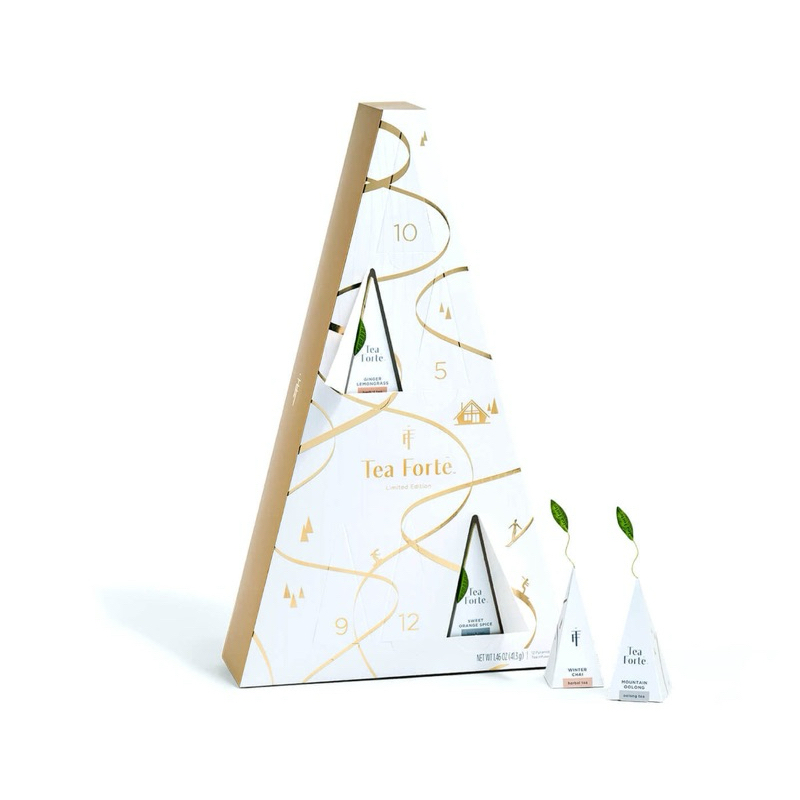 ชา Tea Forte Limited Edition 12 Pyramids Tea Infusers Shopee Thailand