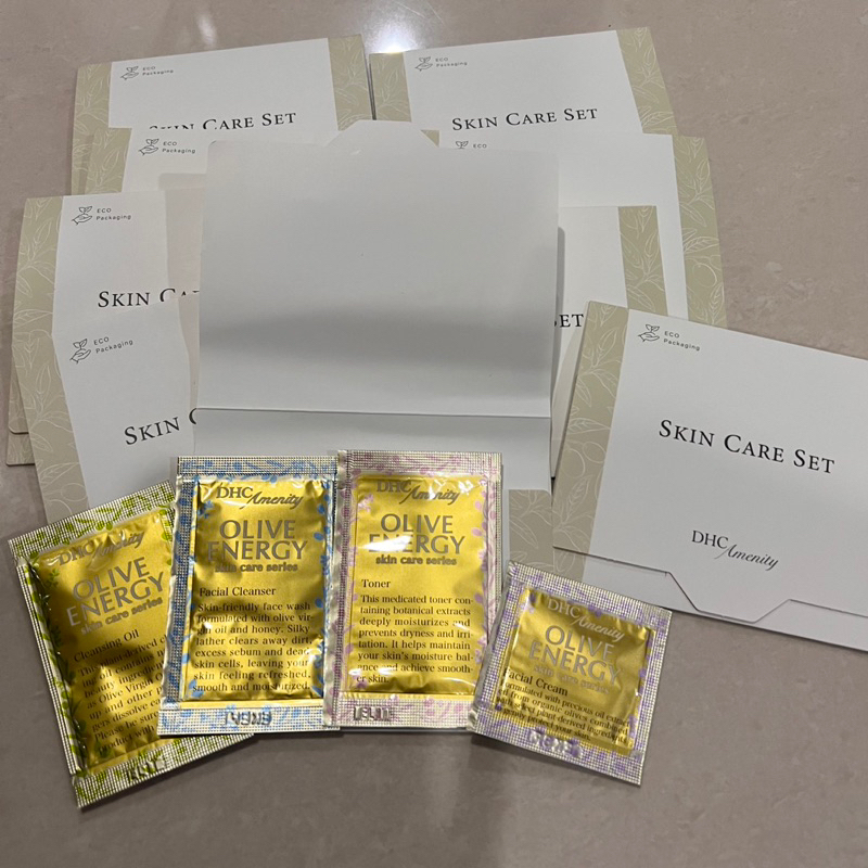 Skin Care Set ของ DHC Amenity ของญี่ปุ่นแท้ (ขนาดพกพา) Shopee Thailand
