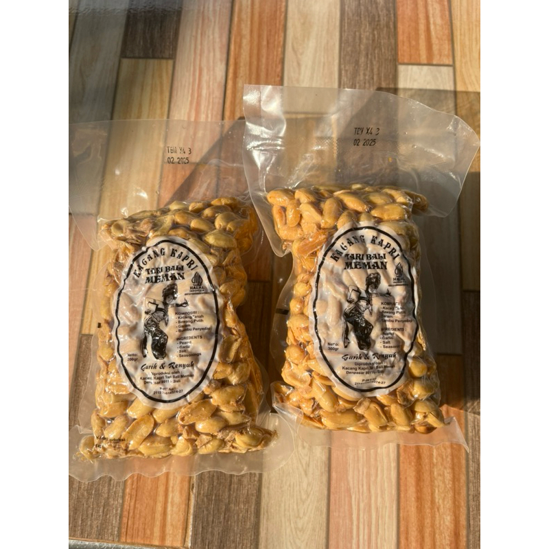 🥜ถั่วบาหลี🇮🇩Kacang “Kapri Tari Bali meman” 300g (รส 🥜ถั่วบาหลี🇮🇩Kacang “Kapri Tari Bali meman” 300g (รส