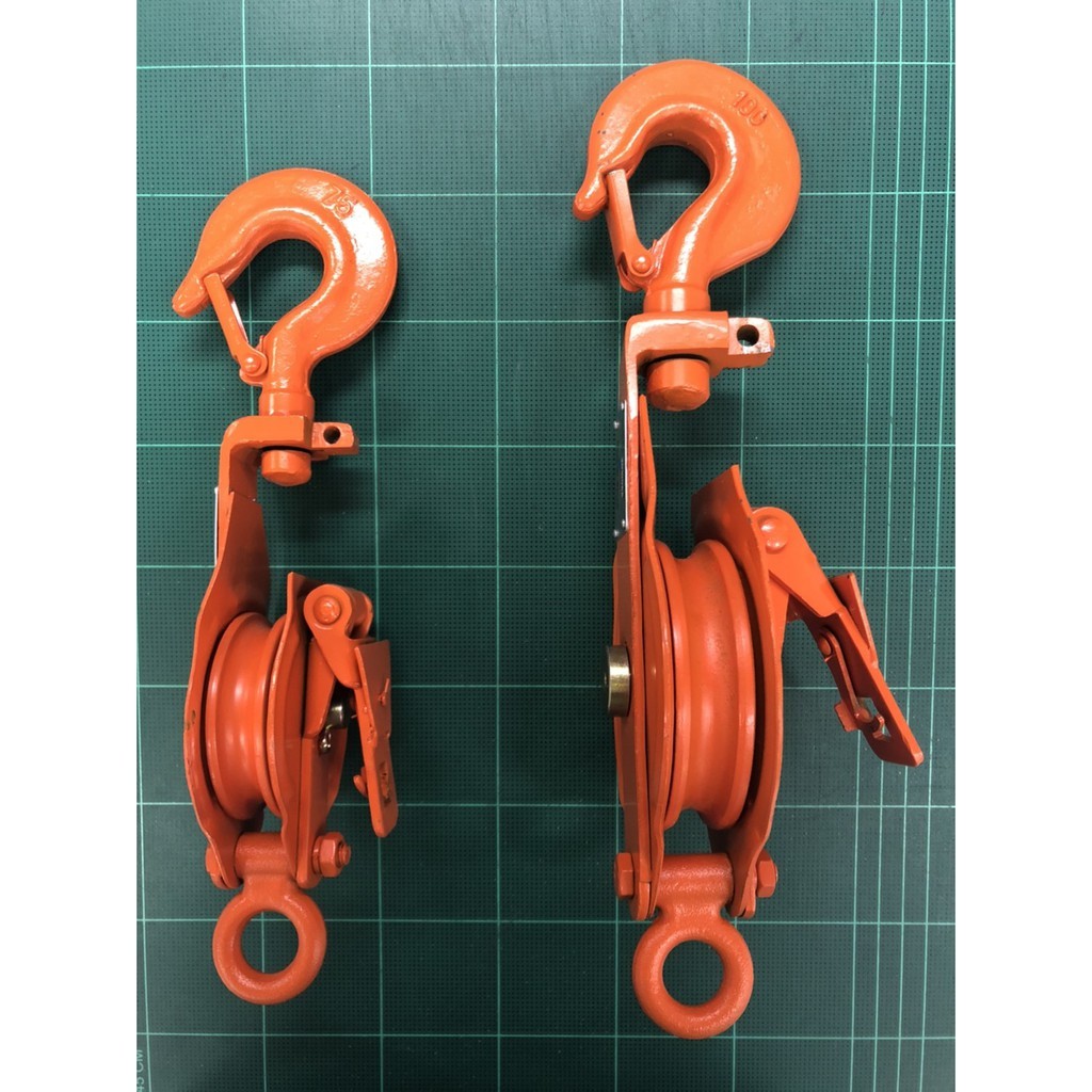 รอกทดเปิดข้าง 0.5 - 1 ตัน / Wire rope Pulley BST สำหรับ ลวดสลิง ...