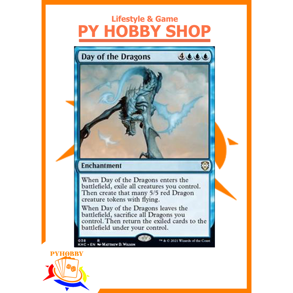 [MTG] Kaldheim Commander Decks Day of the Dragons Shopee Thailand