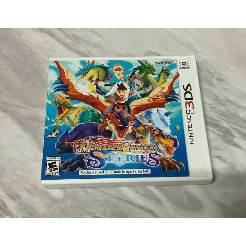 [มือสอง] แผ่นเกมส์ Nintendo 3DS โซน US : Monster Hunter stories ...