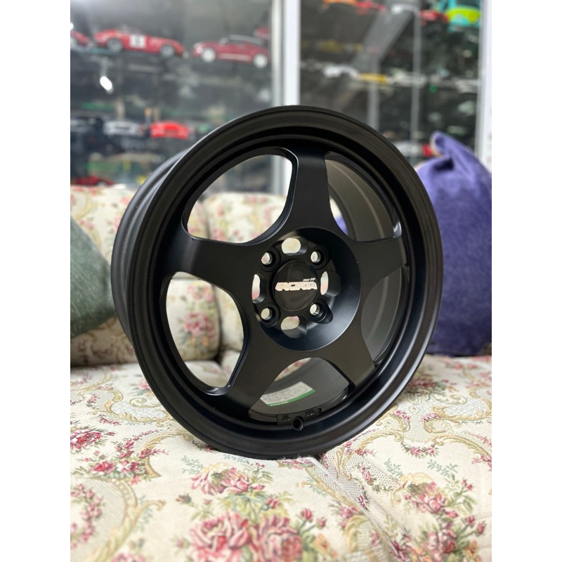 ล้อแม็กซ์ เบา ROTA Spoon 4รู100 สีดำด้าน 7-15นิ้ว ET35 [20981] | Shopee ...