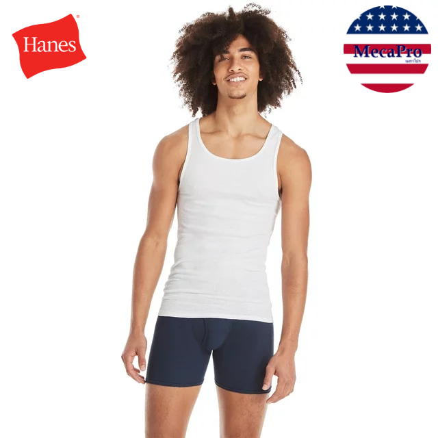 Hanes® Men's Tanks Undershirts Soft & Breathable Tagless