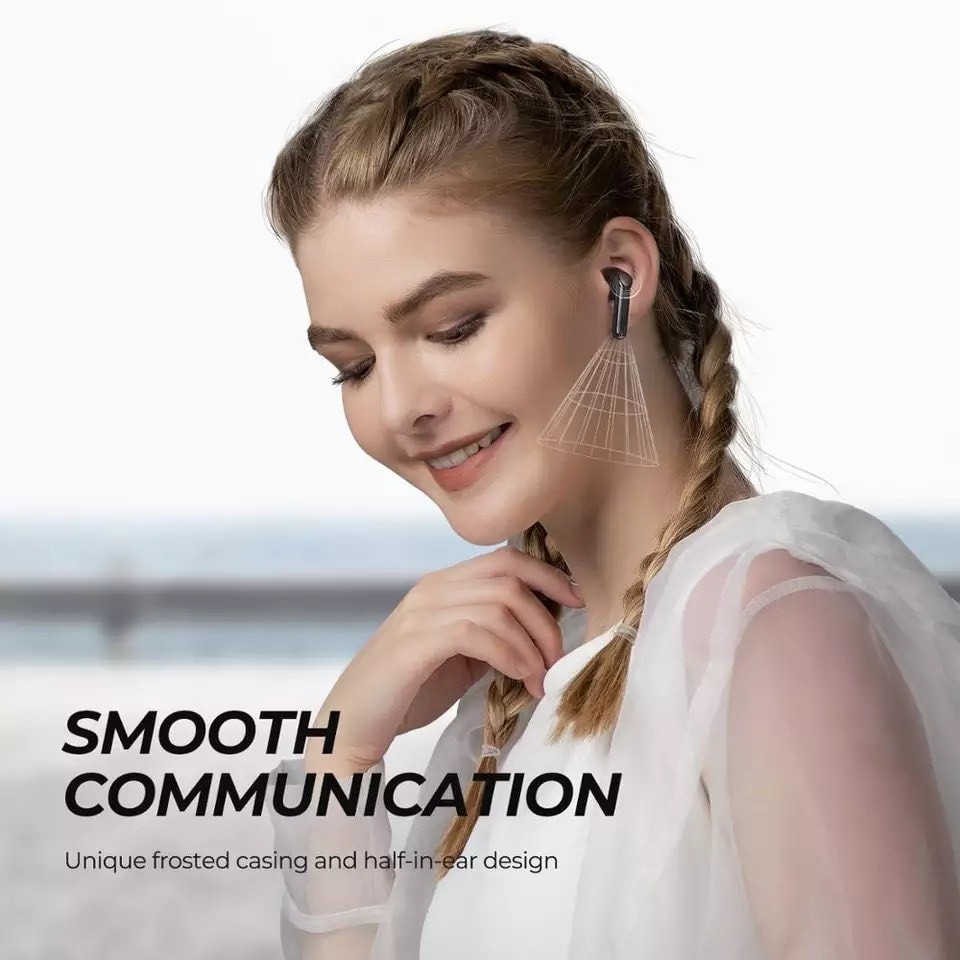 SoundPEATS TrueAir 2 สีดำ หูฟังบลูทูธ Bluetooth 5.2 https://wayoza.com
