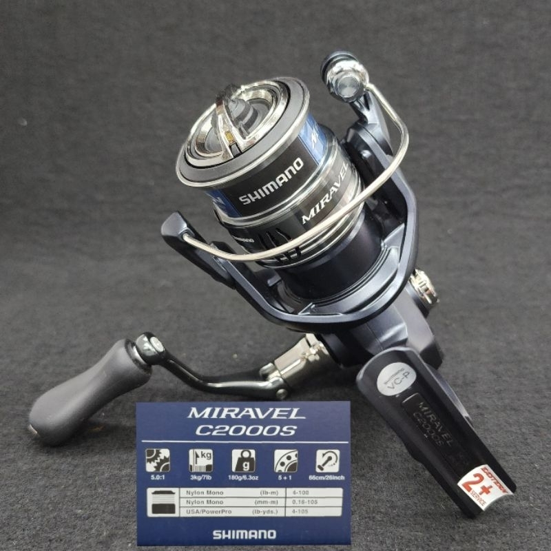 22*SHIMANO MIRAVEL 1000-5000 ของแท้?มีประกันศูนย์ไทยจ้าเลือกเลย 
