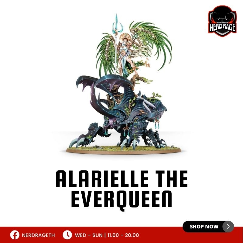 Warhammer AoS - Sylvaneth Alarielle the Everqueen à prix bas