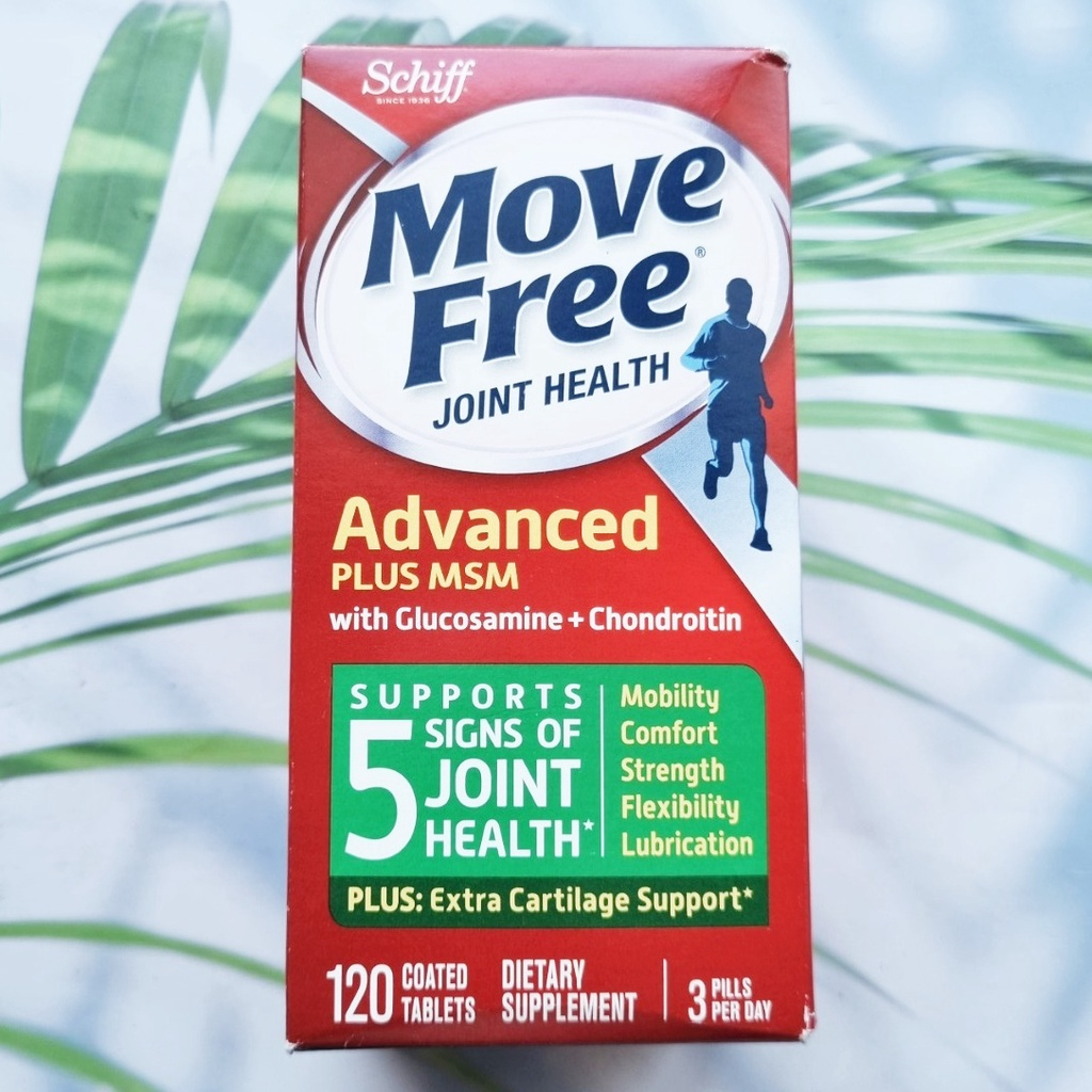 20% Sale!! EXP: 06/2024 Move Free® Advanced Plus MSM with Glucosamine ...