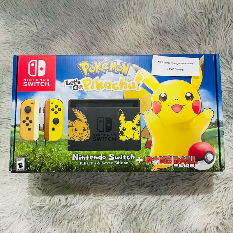 [ #1 ] Switch Pikachu Nintendo Switch Pokemon Let’s Go Pikachu | Shopee ...