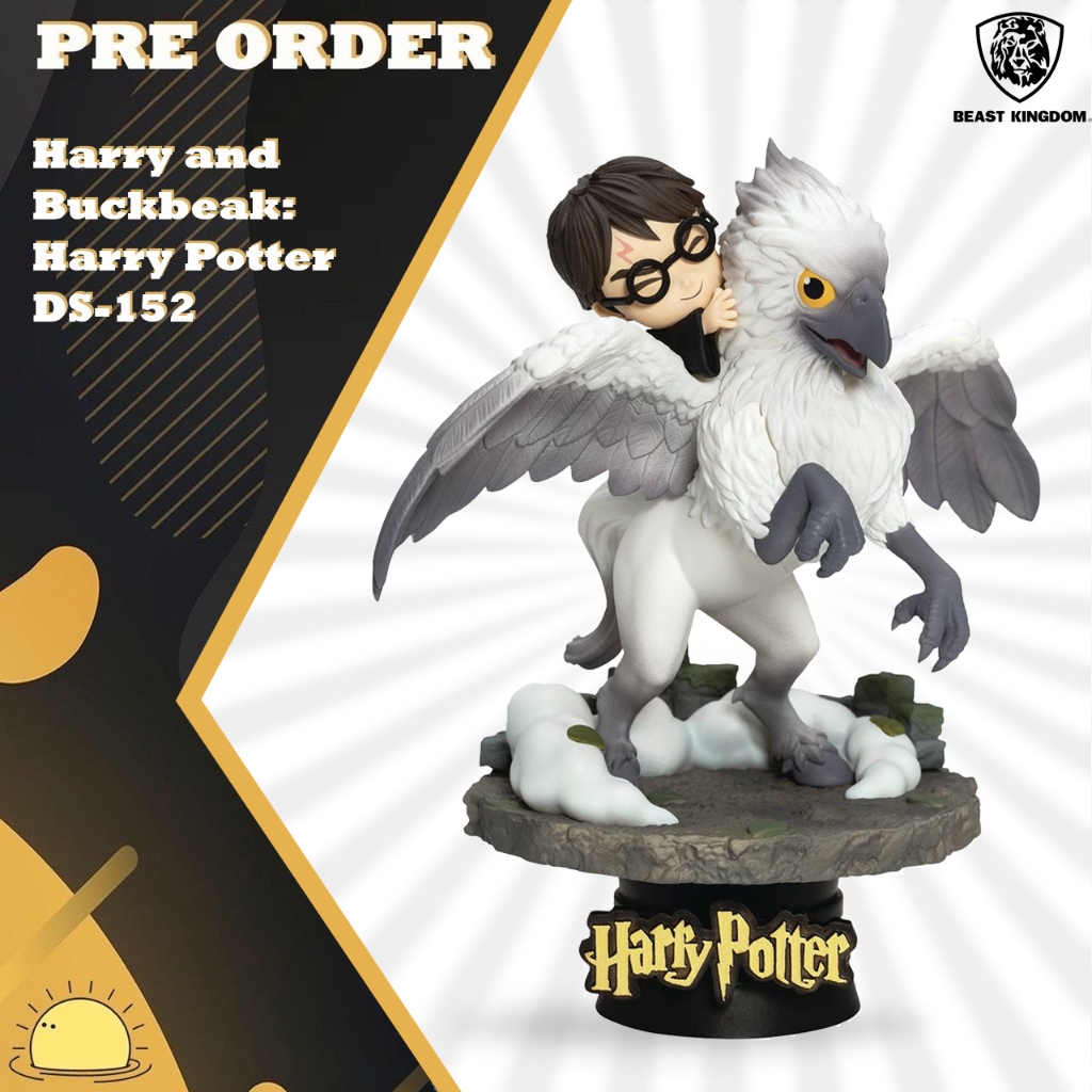 Preorder Beast Kingdom DS152 Harry & Buckbeak Harry Potter Shopee