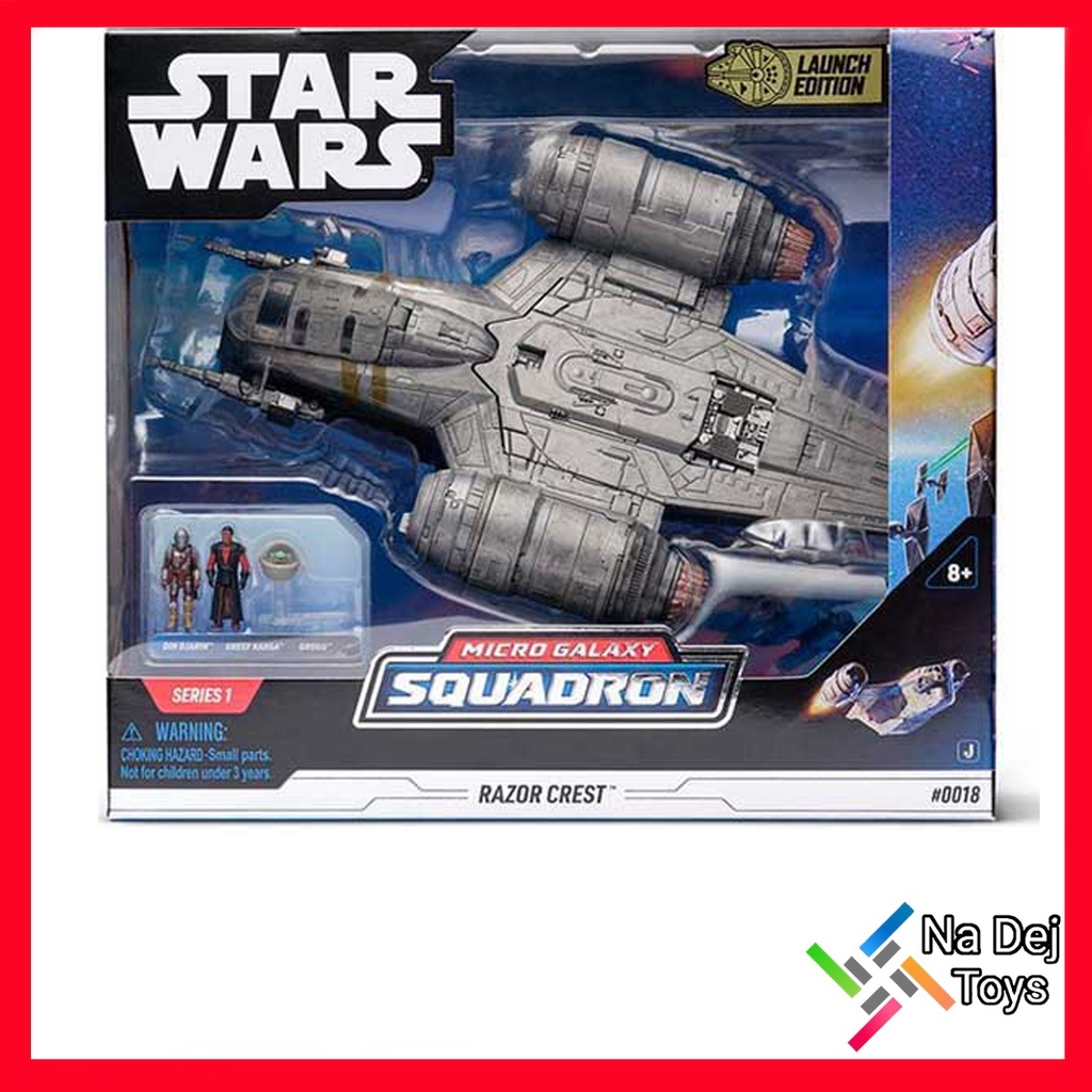 Jazwares Star Wars Razor Crest Figure แจ๊ซแวร์ สตาร์วอร์ส ยานเรเซอร์เคร ...