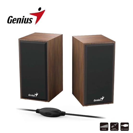 ลำโพง Genius Speaker 2.0 SP-HF180 Black | Shopee Thailand