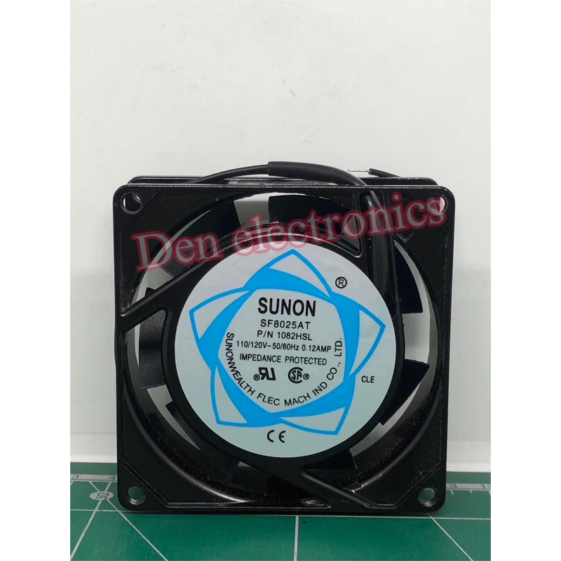 Ventola SUNON SF8025AT 80x80x25mm 200/240V 0,07A 2pin &ndash; Raffreddamento Per Apparecchiature