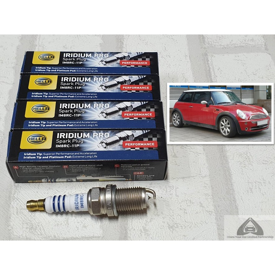 หัวเทียนเข็ม อิริเดียม Mini Hatchback R50, R53 ชุด 4 หัว ระยะการใช้งาน ...