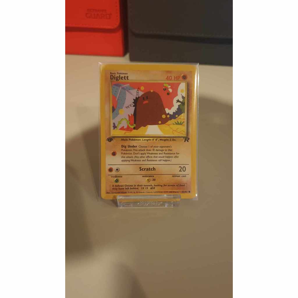 Diglet Team Rocket First Edition (Eng) | Shopee Thailand