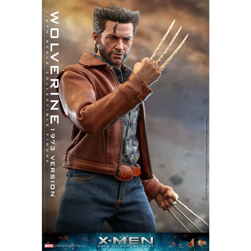 แบรนด์ใหม่ในสต็อก HOTTOYS HT 1/6 X-Men Wolverine 1973 Edition MMS659 ...