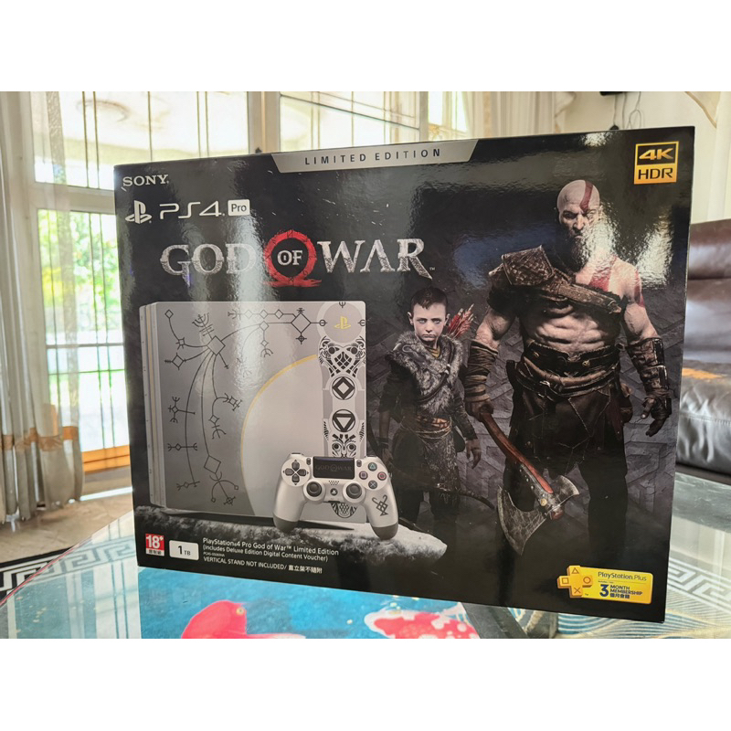 Playstation Pro Sony 1TB Limited Edition God Of War Console
