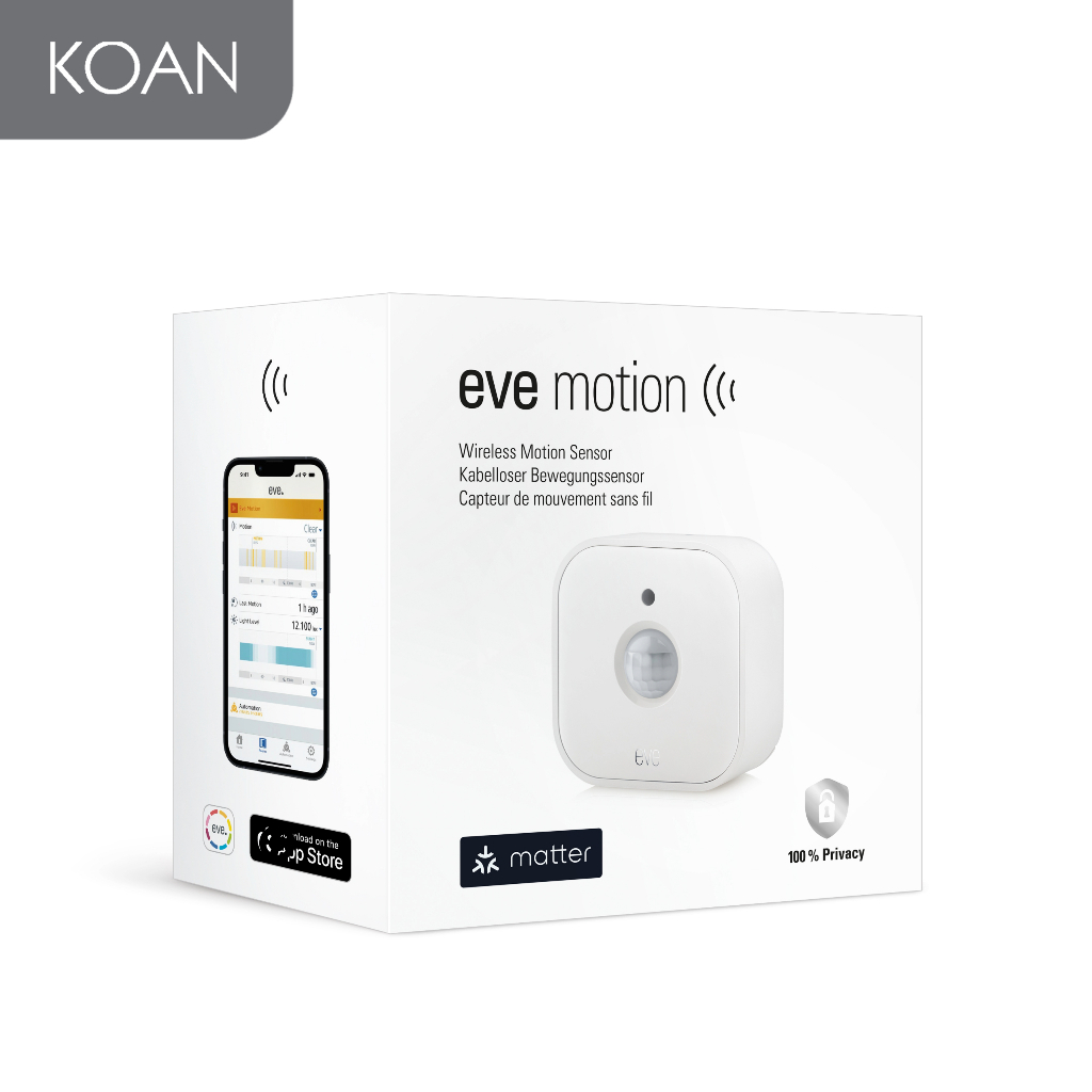 EVE - Motion Thread อุปกรณ์ตรวจจับการเคลื่อนไหว ควบคุมไฟและเครื่องใช้ ...