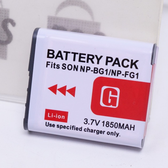 DSTE 2x NP-BG1 Akku Für Sony Cyber-Shot – 1750mAh, Kompatibel Mit DSC-H90, HX5V, T20, W-Serie Uvm.
