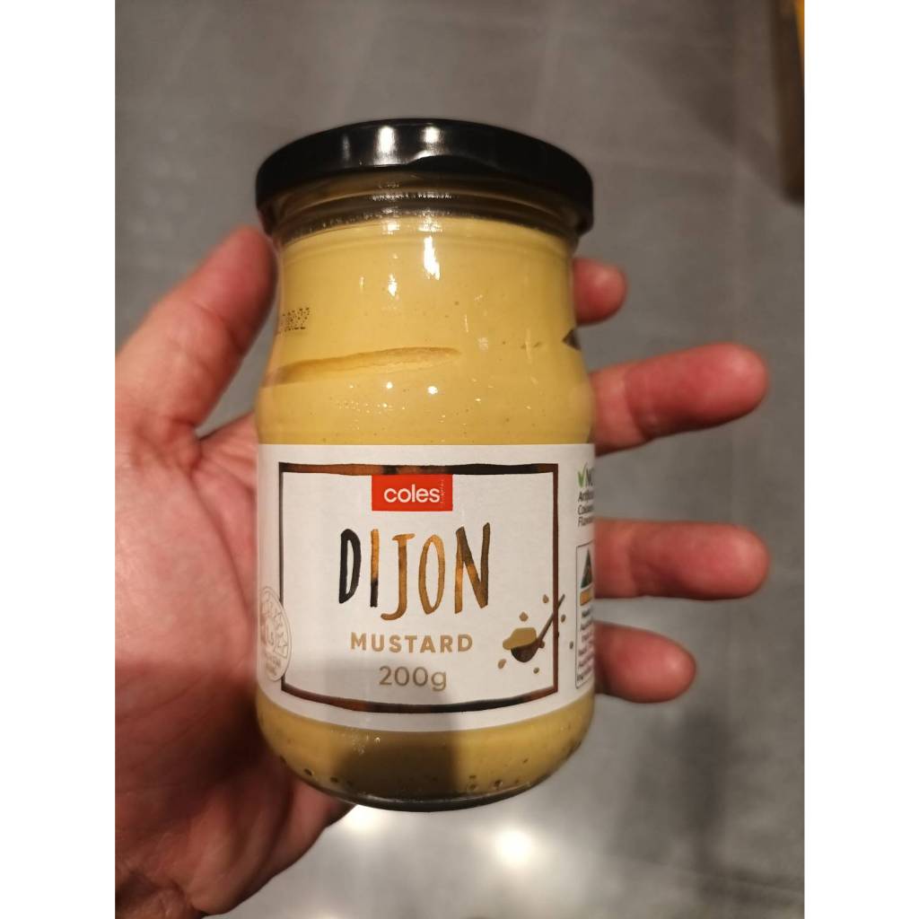 Coles Dijon Mustard (200 g) โคลส์ ดิจอง มัสตาร์ด 200กรัม Shopee Thailand