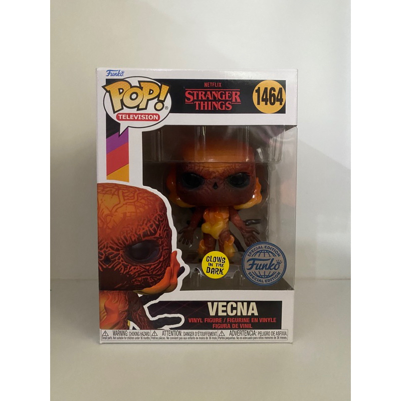 Figurine Fluorescente Funko Pop Stranger Things Vecna édition Limitée Figurine Fluorescente Funko Pop Stranger Things Vecna édition Limitée