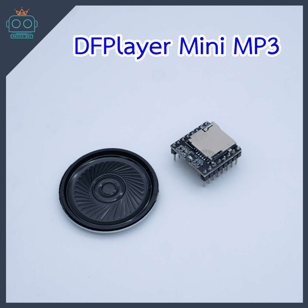 DFPlayer Mini MP3 Player+ลำโพง1.5นิ้ว(8Ω0.5W) | Shopee Thailand