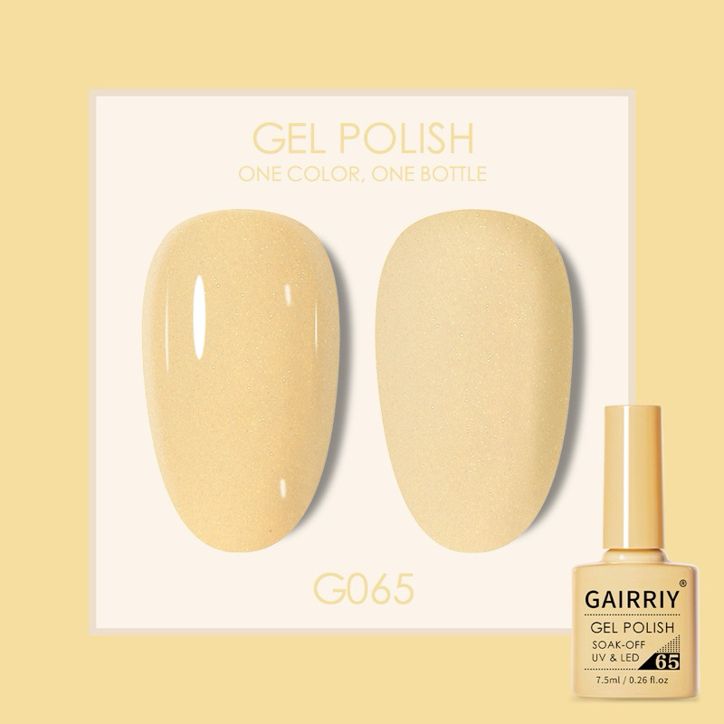 สีทาเล็บเจล GAIRRIY เบอร์ G001-G080 สีเจลต้องอบ!! (ขนาด 7.5ml) | Shopee ...
