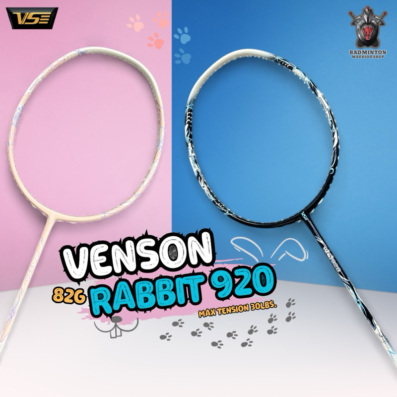 ไม้แบดมินตัน VS YUTU(Rabbit) 920 รุ่นใหม่ ฟรีเอ็น + กริป + ซอง | Shopee ...