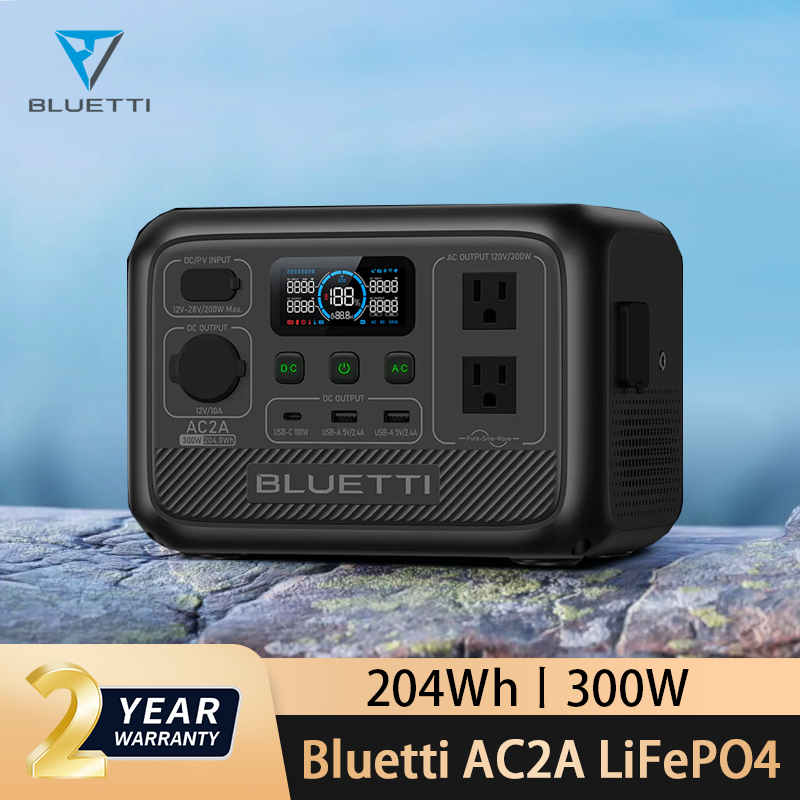 M2368-242-198】ポータブル電源 面映ゆかっ AC2A 204Wh/300W