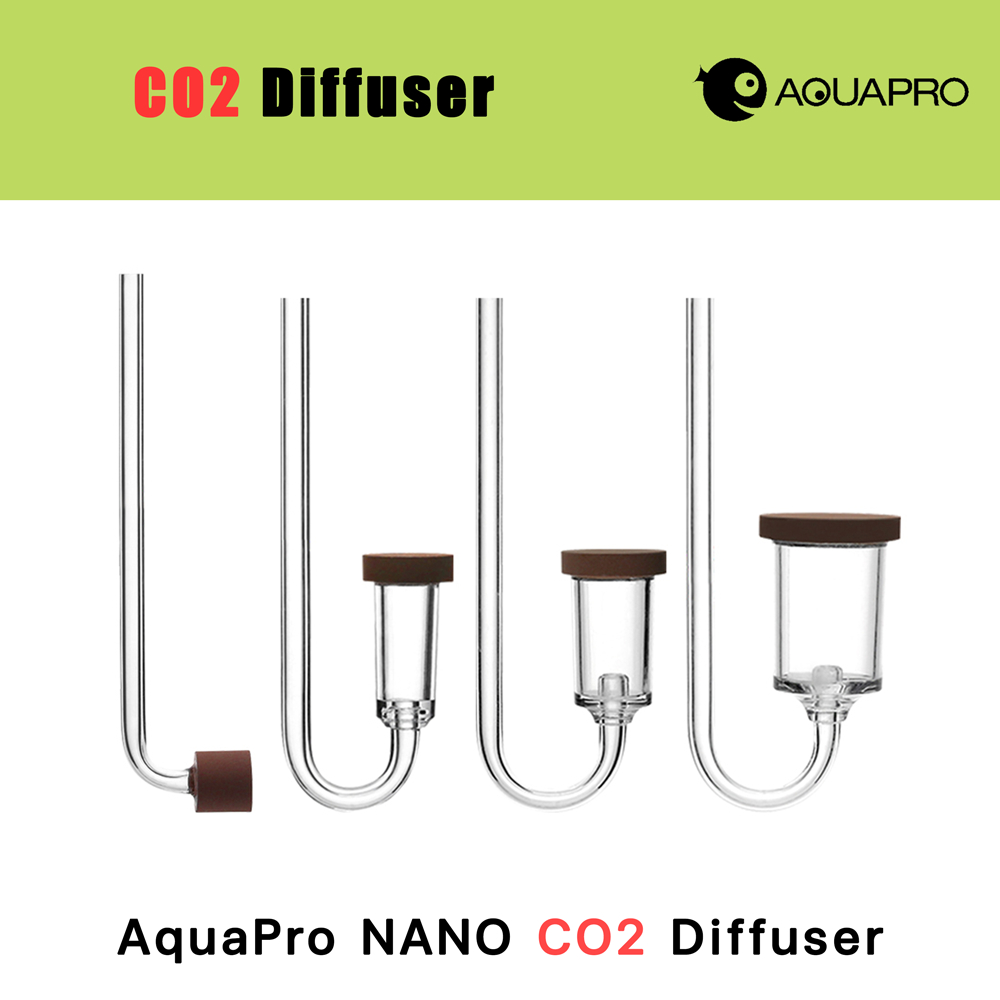 AquaPro Nano CO2 Diffuser หัวดิฟ หัวกระจาย CO2 สำหรับตู้พรรณไม้น้ำ ฟอง ...