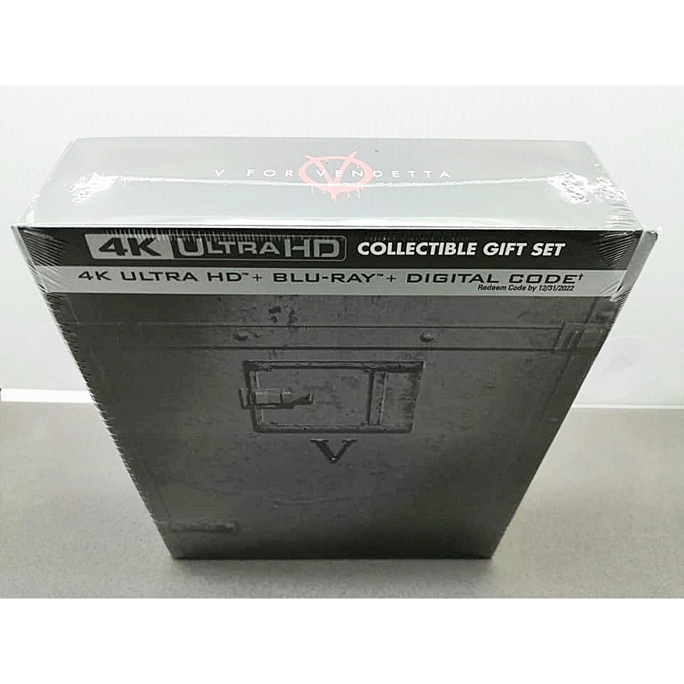 แผ่น V for Vendetta Exclusive Box Giftset [4K Ultra HD + Blu-ray+Book ...
