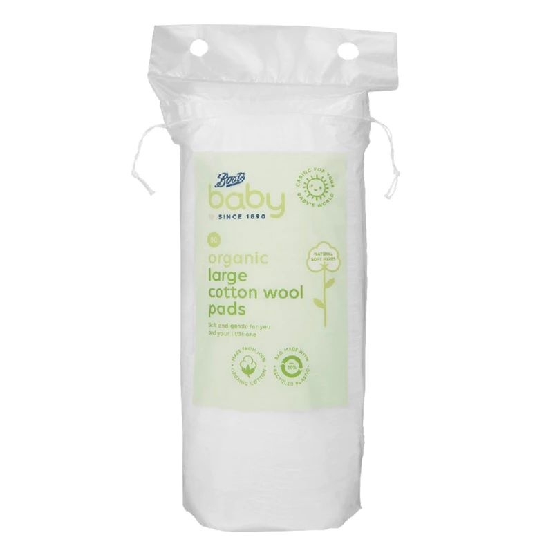 แผ่นใหญ่!เหนียว!นุ่ม!Boots Baby Large Cotton Wool Pads Shopee Thailand