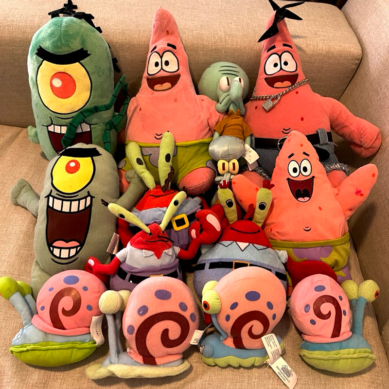spongebob-spongebob-patrick-gary-plankton-squidward