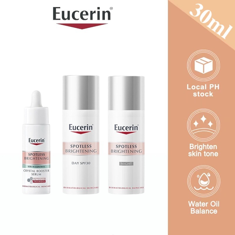 100%ของแท้ Eucerin Spotless Brightening Sebum Control Crystal Booster ...
