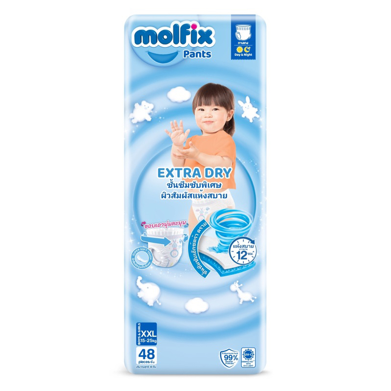 Mofix โมฟิกส์ ผ้าอ้อมแบบกางเกง ( 1 ห่อ ) | Shopee Thailand