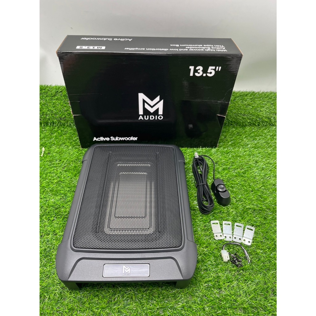 SUBBOX BASSBOX ใต้เบาะ รุ่นอัพเกรด ยี่ห้อ Kevlar / M Audio เบสบ็อก13.5 ...