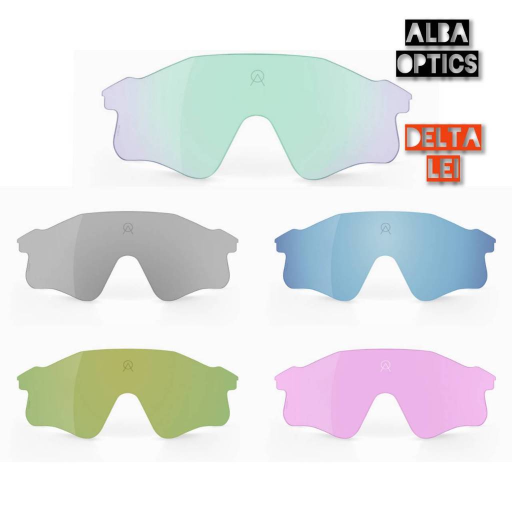 Replacement Lens เลนส์แว่นปั่นจักรยาน ALBA OPTICS - DELTA LEI ของแท้ ...