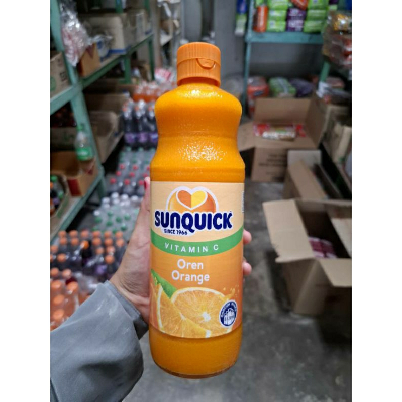 SANQUICKซันควิก น้ำส้มสูตรเข้มข้น ขนาด 700 มล. 1 ขวด | Shopee Thailand