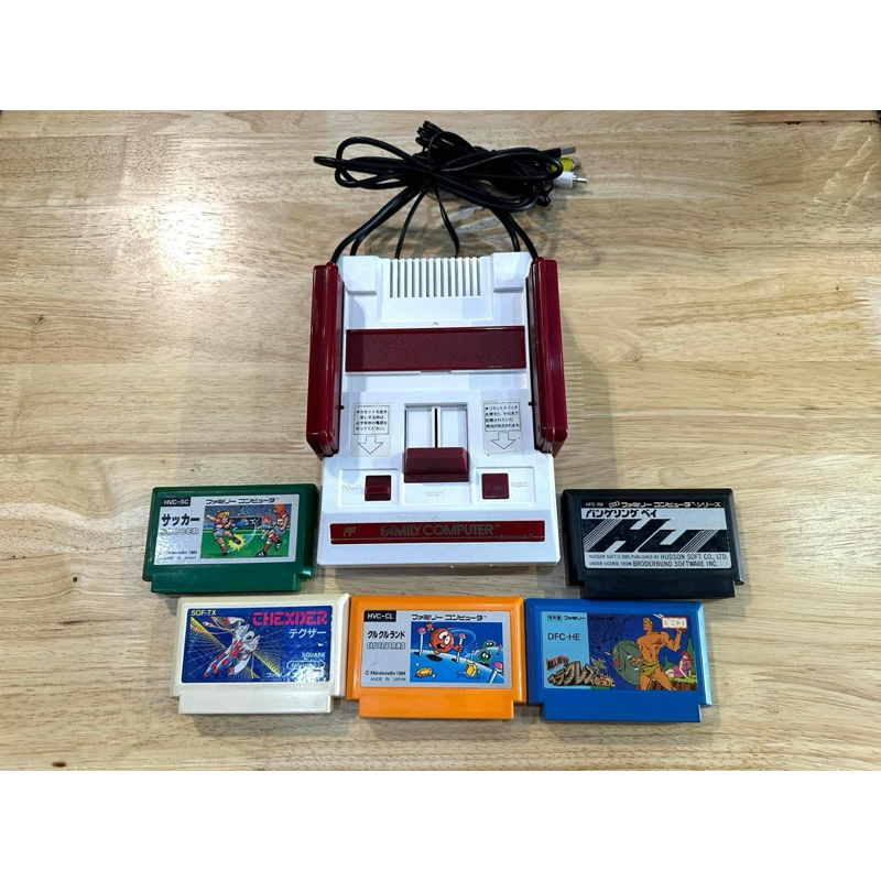 เครื่อง Famicom แท้ (nintendo japan) [ชุดพร้อมเล่น 2] FC | Shopee Thailand