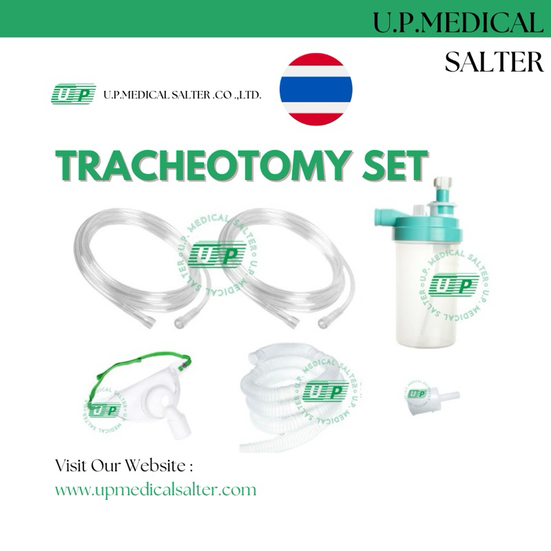ชุดอุปกรณ์หรือชุดให้ความชื้นออกซิเจนสำหรับผู้ป่วยเจาะคอ (Tracheotomy ...