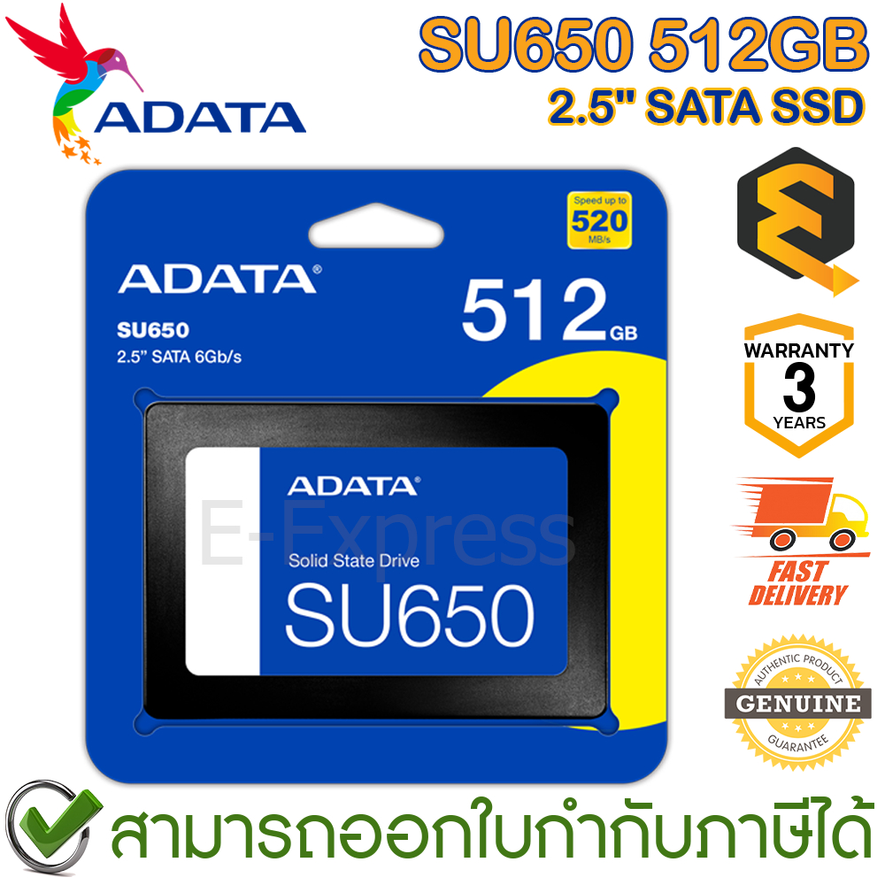 ADATA Ultimate SU650 512GB M.2 SATA Internal SSD | PC Studio