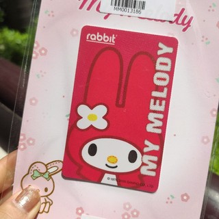 (พร้อมส่ง) บัตรแรบบิท ลาย มายเมโลดี้ BTS Rabbit Card แถมเข็มกลัด ...