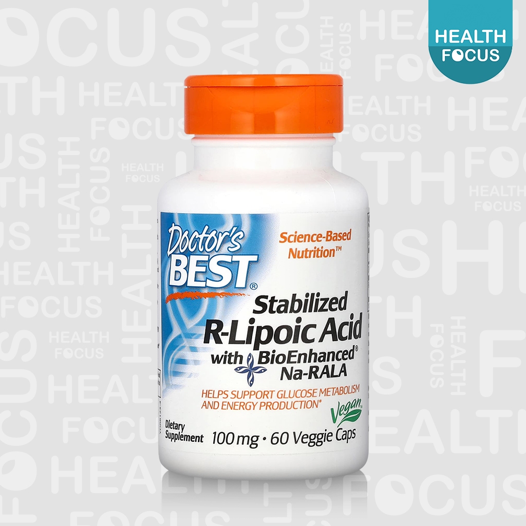 [พร้อมส่ง] Doctor's Best Stabilized R-lipoic Acid , RALA , กรดอาร์-ลิโ ...