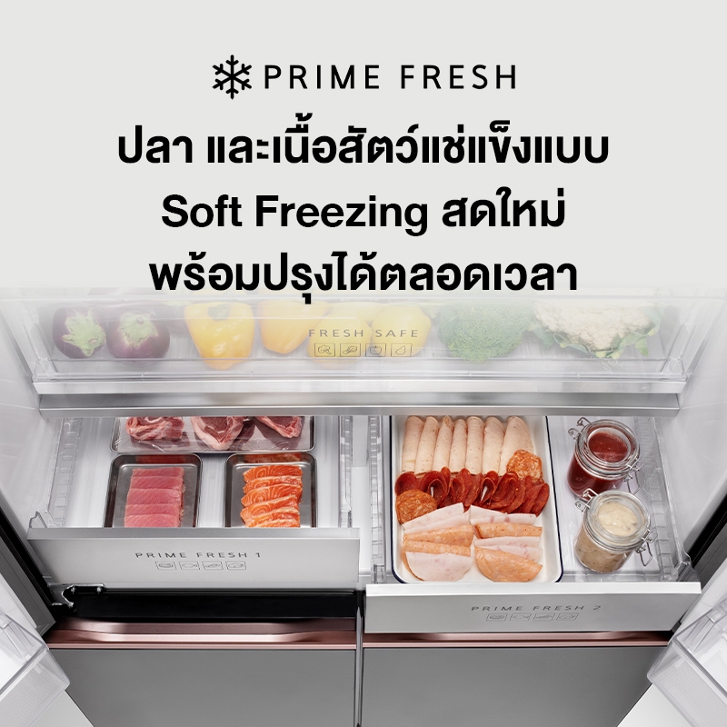 Panasonic ตู้เย็น 4 ประตูระดับพรีเมียม PRIME+ Edition รุ่น NR
