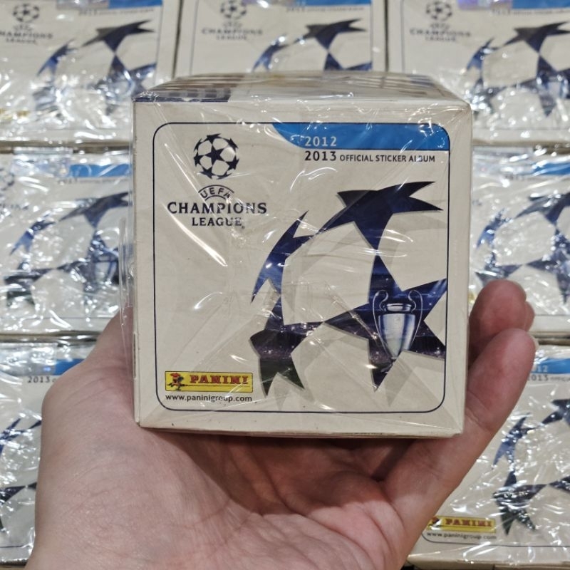 กล่องสติ้ก เกอร์ 2012-13 Panini UCL Stickers (1 Box = 50pack ) | Shopee ...
