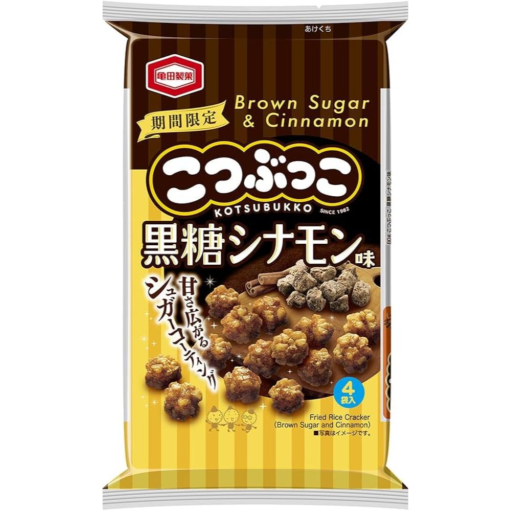 ข้าวอบกรอบ Kameda ก๊อตสึโกะ Mini Rice Cracker Puffs (Packs of 4 ...