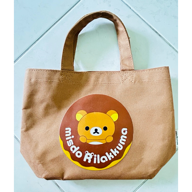 Mister Donut x Rilakkuma กระเป๋า Misdo Rilakkuma (สินค้าพรีเมี่ยม 2010 ...