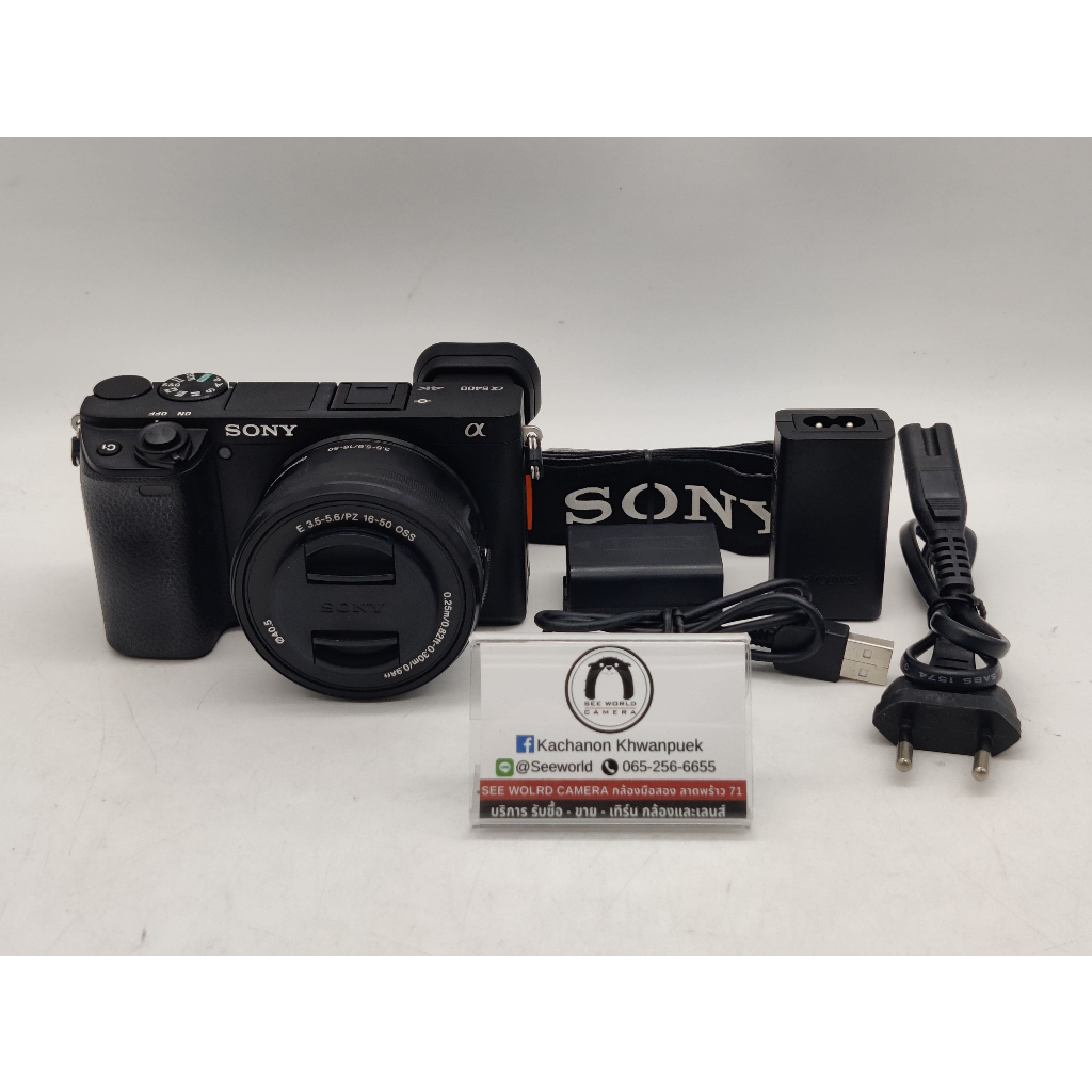 Sony A6400+Kit 16-50 สภาพ 98% | Shopee Thailand