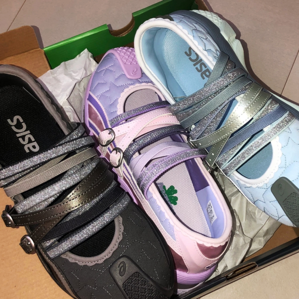 🇰🇷(W) Asics x Shushu/Tong Tarther SC Plus Blue Gingham 🇰🇷(W) Asics x Shushu/Tong Tarther SC Plus Blue Gingham